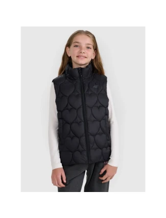 Dievčatá bez rukávov syntetické bez rukávov 4F 4FJRAW25TVJAF323-20S