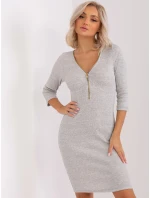 Šaty EM SK HS 20 251.24P svetlo šedá