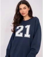 WT BL mikina A1063.64 tmavomodrá