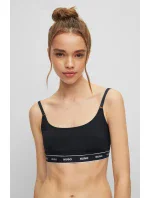 Dámska športová podprsenka BOSS s prúžkami 50469659-001 - HUGO Dámska športová podprsenka BOSS s prúžkami 50469659-001 - HUGO