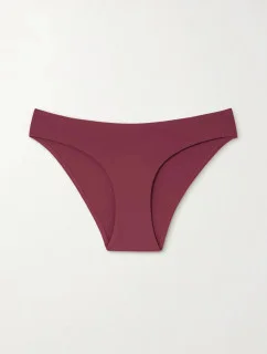 Dámske plavkové nohavičky KW0KW02071 XN0 bordová - Calvin Klein