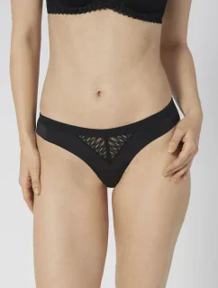 Dámske nohavičky Aura Spotlight Brazilian čierne - TRIUMPH