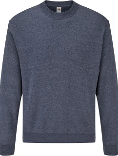Mikina Fruit of the Loom Classic Set-In Sweat 16.2202 vintage heather navy
