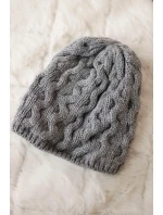 Fleecová čiapka Teresa K285 tmavo šedá