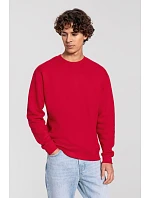 Fruit of the Loom Iconic Premium Set-In Sweat Mikina z hrubej bavlny 16.2282 červená Fruit of the Loom Iconic Premium Set-In Sweat Mikina z hrubej bavlny 16.2282 červená