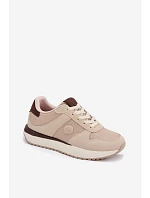 Dámske tenisky na platforme Big Star TT274275 Beige