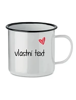 Personalizovaný retro plechový pohárik