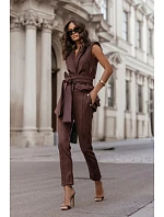 Dámske nohavice Kiara model 218577 brown - LaBalancia
