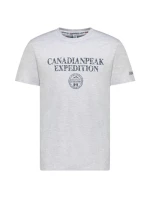 Canadian Peak JVICKEAK BLENDED GREY RM Pánske tričko 254 (RBMSZ1313H/CP-GRIS MÉLANGÉ)