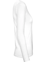 B&C #E150 LSL /women Dámske tričko s dlhým rukávom 01.006T biele B&C #E150 LSL /women Dámske tričko s dlhým rukávom 01.006T biele