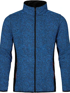 Promodoro 7700 Pánska pracovná pletená fleecová bunda 40.7700 heather royal