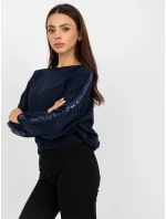 Mikina RV BL 8067.88 tmavo modrá