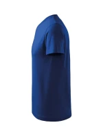 Tričko s výstrihom do V unisex kráľovská modrá