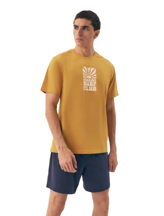 Pánske pyžamo 42600 Sun yellow - HENDERSON