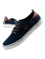 Lee Cooper Pánske športové topánky Tréneri Módne námornícka modrá Pohodlné