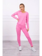 Svetloružová tepláková súprava