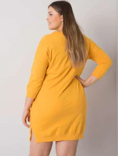 Šaty RV SK 6836.55P tmavo žltá