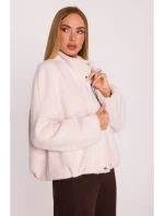 M885 Látkový kabát - béžový