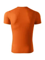 Tričko s farbou unisex oranžová