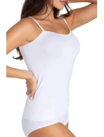 Dámska košieľka Seamless cotton camisole 2405s Biela - GATTA Dámska košieľka Seamless cotton camisole 2405s Biela - GATTA