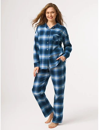 Pyžamo Key LNS 465 B26, s dlhými rukávmi, veľkosť 2XL–3XL, rozopínacie Pyžamo Key LNS 465 B26, s dlhými rukávmi, veľkosť 2XL–3XL, rozopínacie