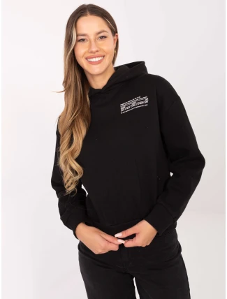 Mikina D10600BI02450D6 čierna Mikina D10600BI02450D6 čierna