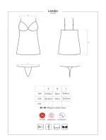 Elegantná košieľka Lividia chemise - Obsessive