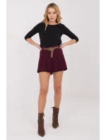 Šortky so spodnou sukňou model 222211 Rue Paris Šortky so spodnou sukňou model 222211 Rue Paris