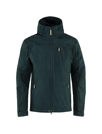 Pánska turistická bunda s kapucňou Fjällräven Sten Jacket M outdoor navy blue (F81679-555) pánska