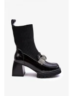 Topánky na podpätku model 187357 Step in style Topánky na podpätku model 187357 Step in style