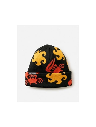 Čiapka RIP CURL FUN TIMES BEANIE – BOY, čierna Čiapka RIP CURL FUN TIMES BEANIE – BOY, čierna
