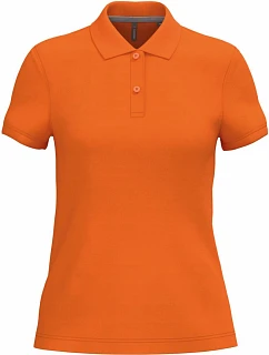 Kariban K 242 Dámske polo tričko z piké 20.K242 oranžové