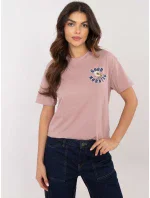 Blúzka D12022AC02645F tmavoružová