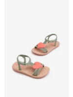 Sandałki Dziecięce Z Sercem 81997 Ipanema My First Baby Zielone