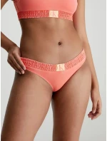 Dámsky plavkový spodný diel bikín KW0KW01990 SM9 koralová - Calvin Klein Dámsky plavkový spodný diel bikín KW0KW01990 SM9 koralová - Calvin Klein