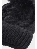 Dziewczęca Zimowa Czapka 4F 4FJWAW24ACAPF421-21S Czarna