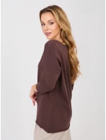 Blúzka RV BZ A1187.36 tmavohnedá