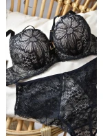 PUSH PODPRSENKA JULIA 19167 BLACK BEIGE