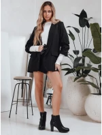 Dámske čierne čižmy na podpätku FashionStreet ZY1264