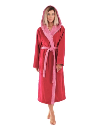 Dámsky župan Tampa duo 3959 raspberry - Vestis