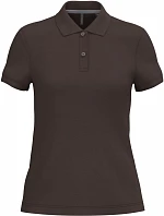 Kariban K 242 Dámske piqué polo 20.K242 čokoládová