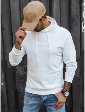 FashionStreet pánska krémová mikina BX5472 FashionStreet pánska krémová mikina BX5472