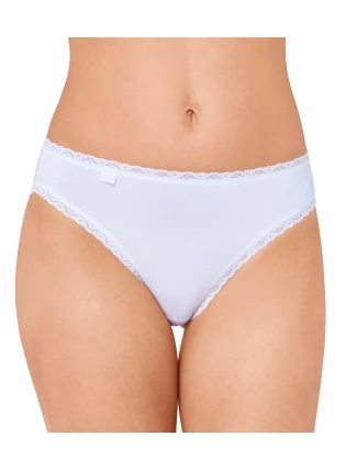 Dámske nohavičky sloggi 24/7 Cotton Lace Tai - biele - SLOGGI