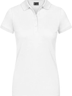 Promodoro 4405 Dámske pracovné polo tričko z piké – EXCD 40.4405 biele