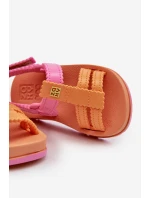 Dziecięce Pachnące Sandałki Na Rzep ZAXY LL385026 Pomarańczowe