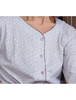 Luna 388 3/4 M-2XL Z25/26 dámske pyžamo bez zipsu