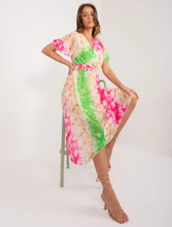 Šaty DHJ SK 15967 2.86 tmavoružová