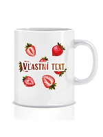 Personalizovaný klasický biely keramický hrnček s objemom 300 ml s letným ovocím Personalizovaný klasický biely keramický hrnček s objemom 300 ml s letným ovocím