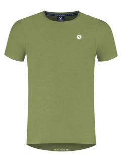 Bežecké tričko Rogelli ESSENTIAL green 2XL