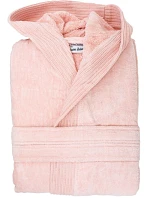 The One Towelling Velour Bathrobe Župan s kapucňou 48.1043 lososová The One Towelling Velour Bathrobe Župan s kapucňou 48.1043 lososová